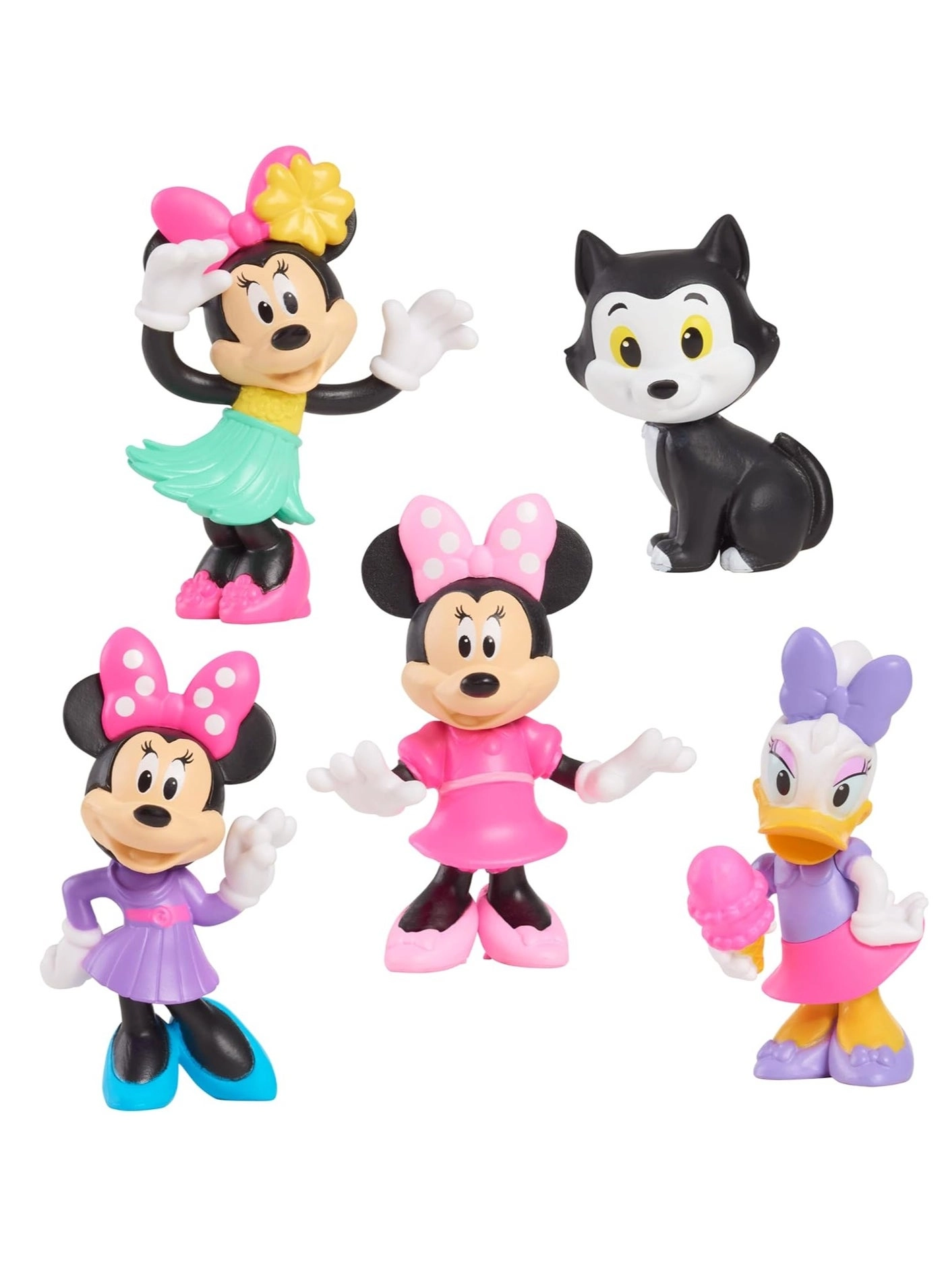 Minnie Mouse Mini Figure Set - 5 pcs