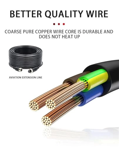 Rear View Camera Fisheye - Night vision Wired 1080P