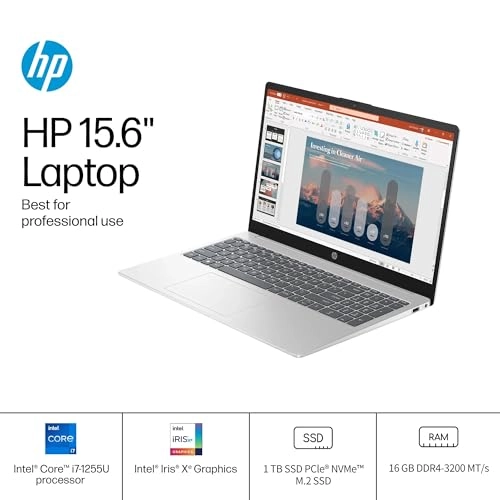 i7 laptop - 15.6'' 1 TB 16 GB Core i7-1255U