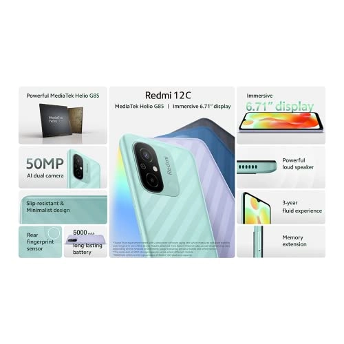 Redmi 12C - 6GB 128GB