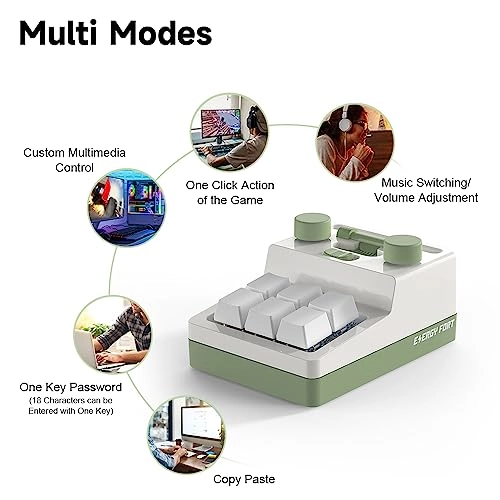 One Handed Mechanical Gaming Keyboard - Wired