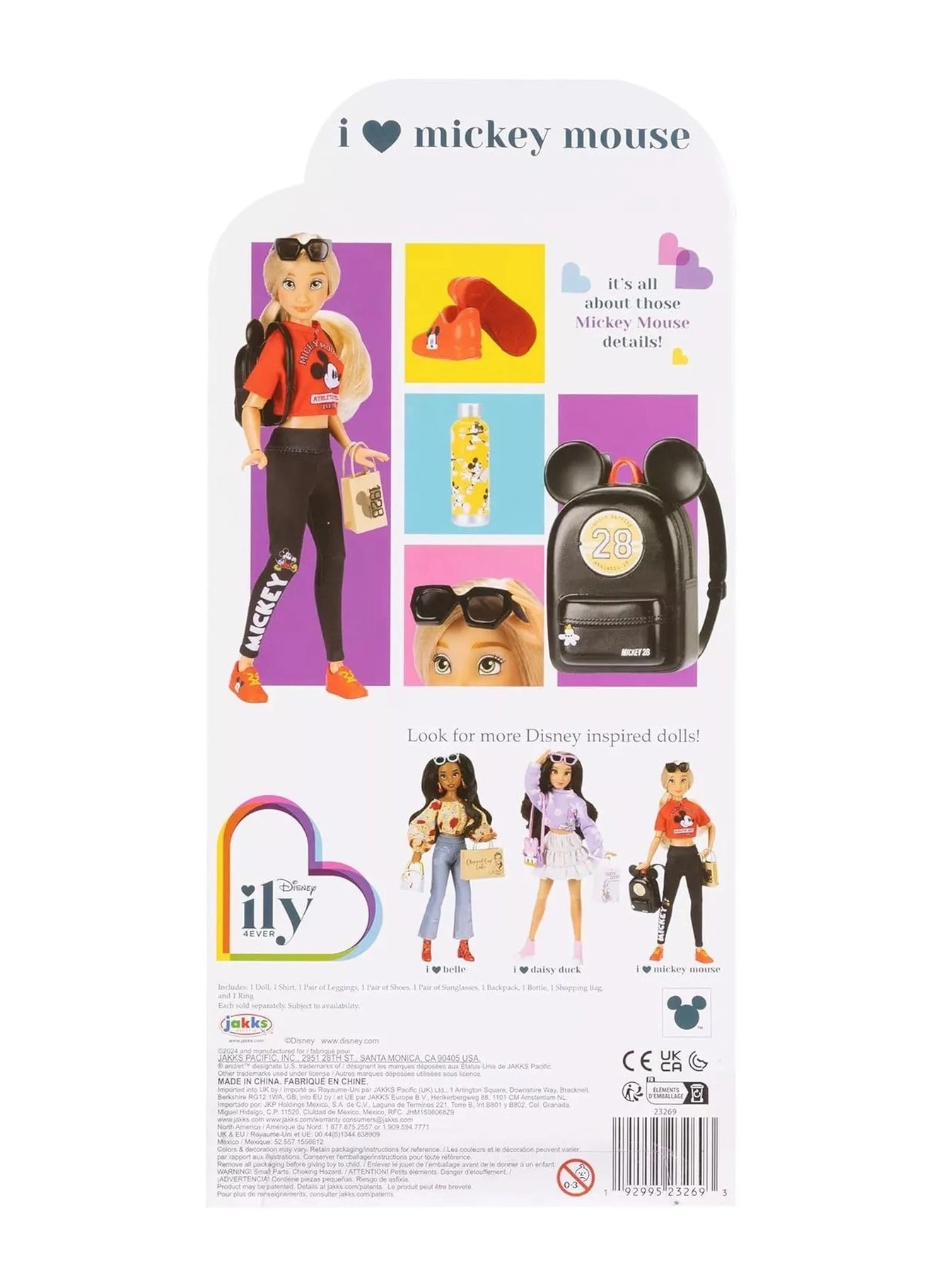 Mickey Mouse Doll - I Love UAE Ages 3+