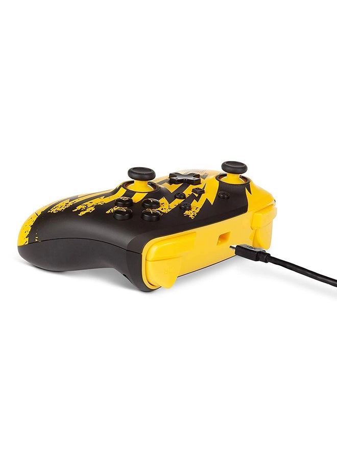 Nintendo Switch Enhanced Wired Controller Pikachu Moods