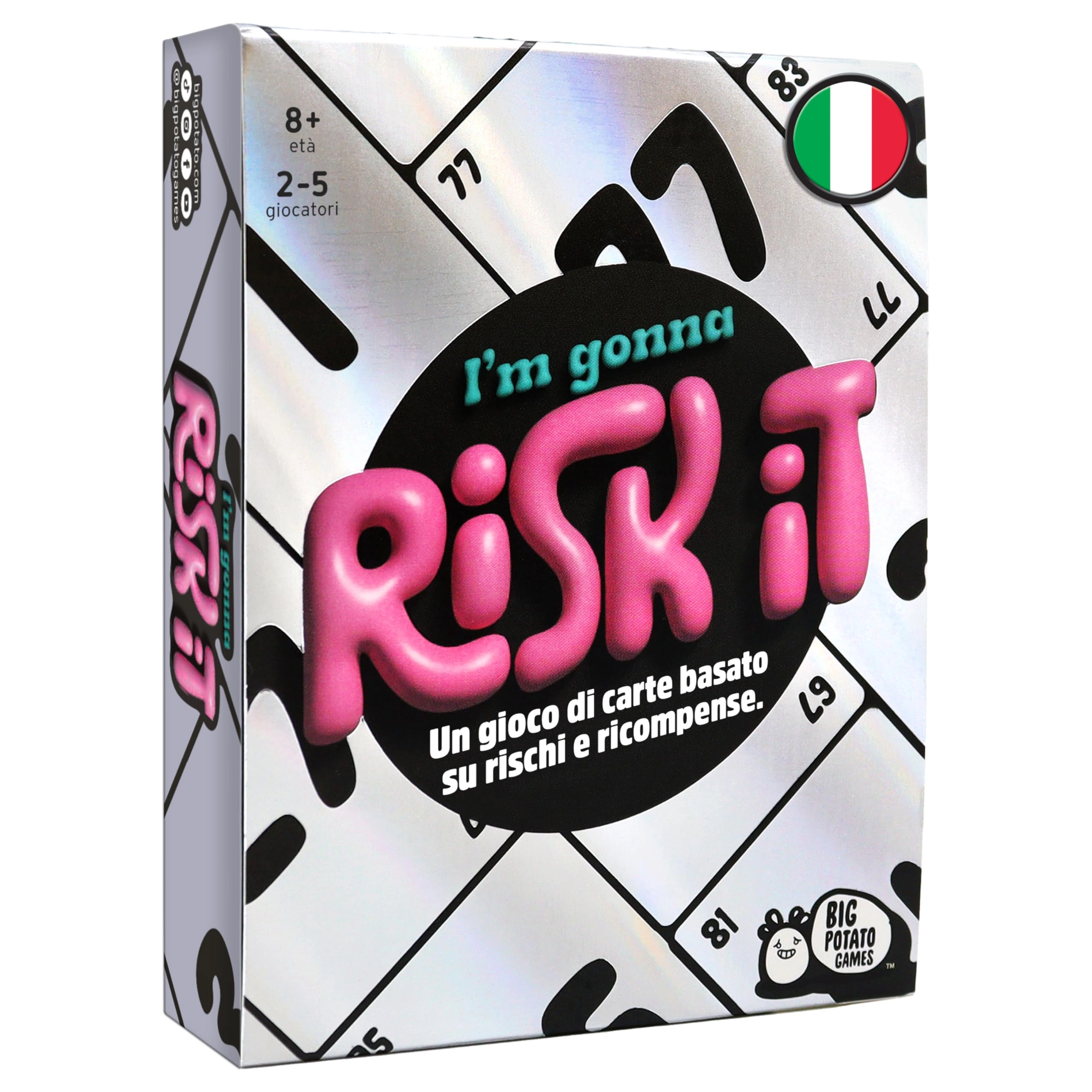 Asmodee Risk It - Number Playing Cards (Italian)