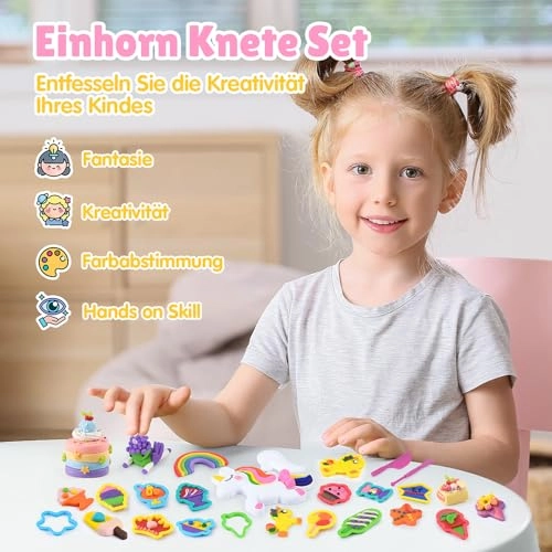 Modelling Clay Set - 3+ years 6 pcs