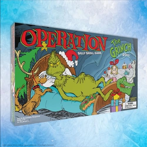 Operation: The Grinch: Classic Dr. Seuss Art & Custom Funatomy Parts