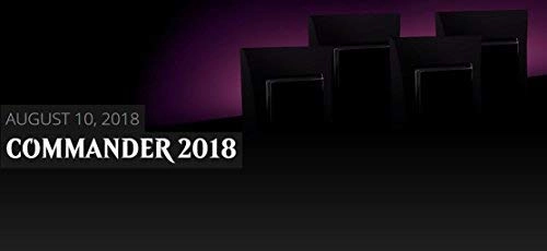 Magic: the Gathering Commander 2018 Set of all 4 Decks - Francais 4pcs