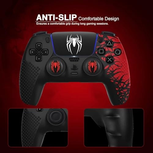 Anti Slip Silicone PS5 Controller Skin Cover - PS5