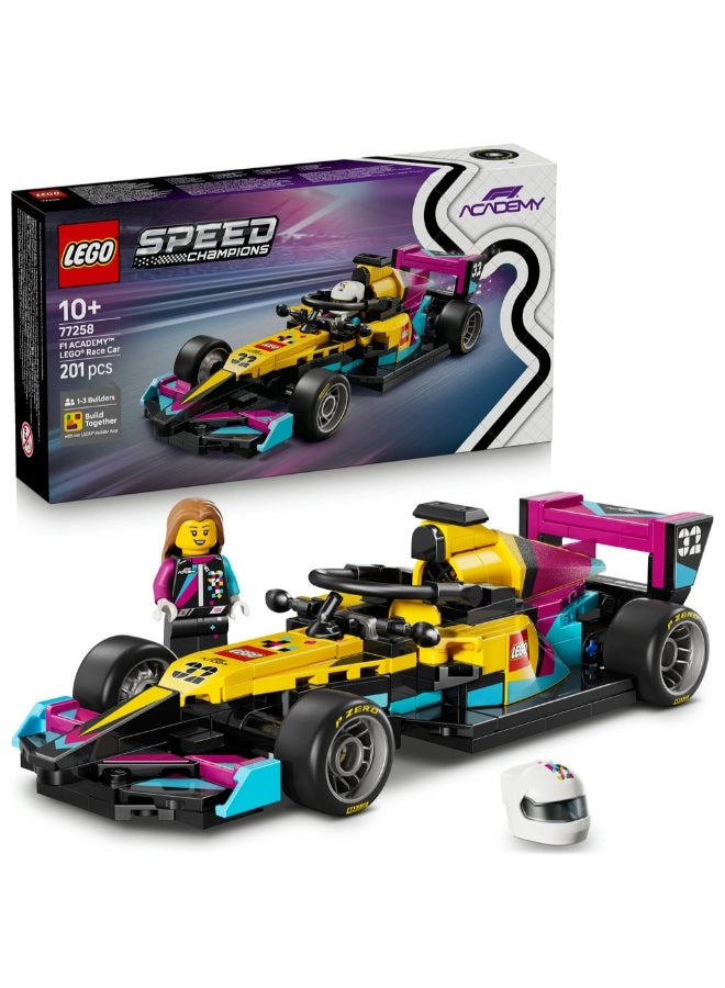 LEGO Group Speed Champions F1 ACADEMY Race Car