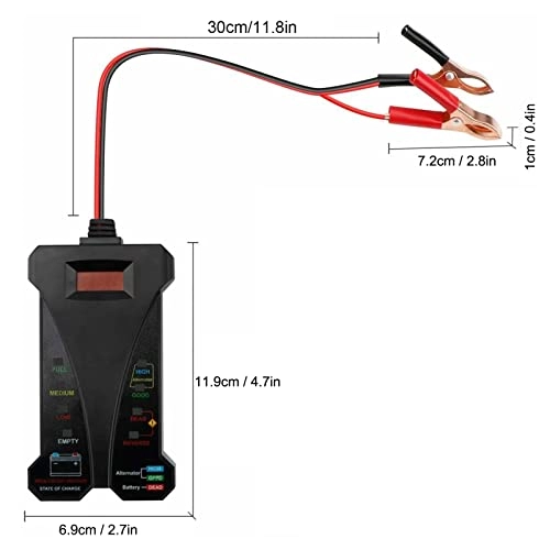 Digital Battery Tester - 12V