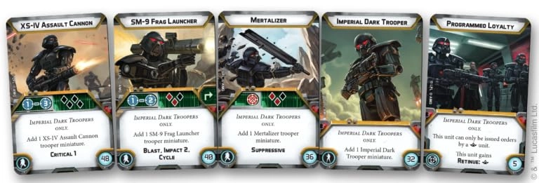 Star Wars: Legion: Imperial Dark Troopers Unit Expansion
