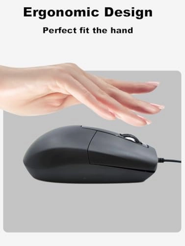 Wired USB C Mouse - USB