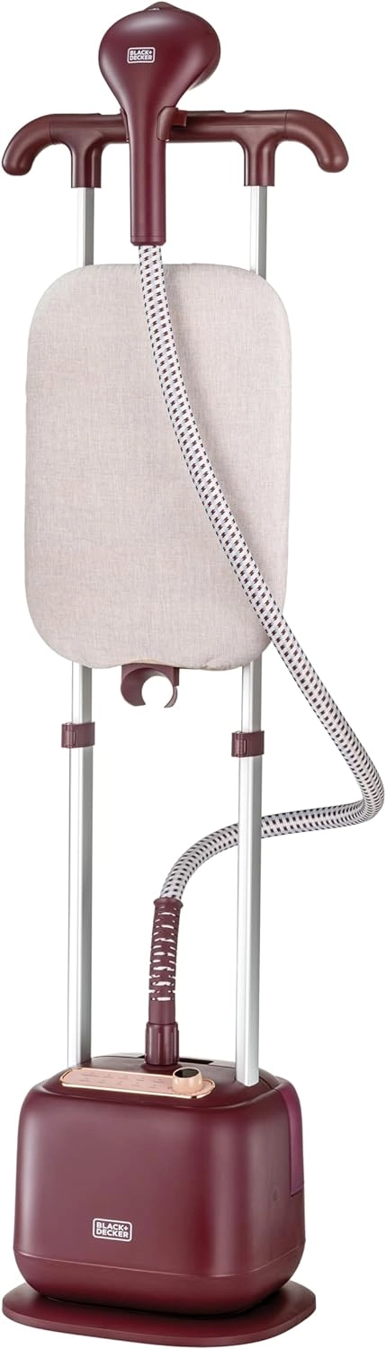Black & Decker Double Pole Garment Steamer - 2400W 2L 35g/min