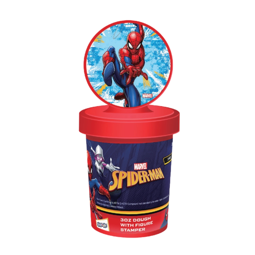 Marvel Spider-Man Dough with Figure Stamper - 3+ years 1 pcs