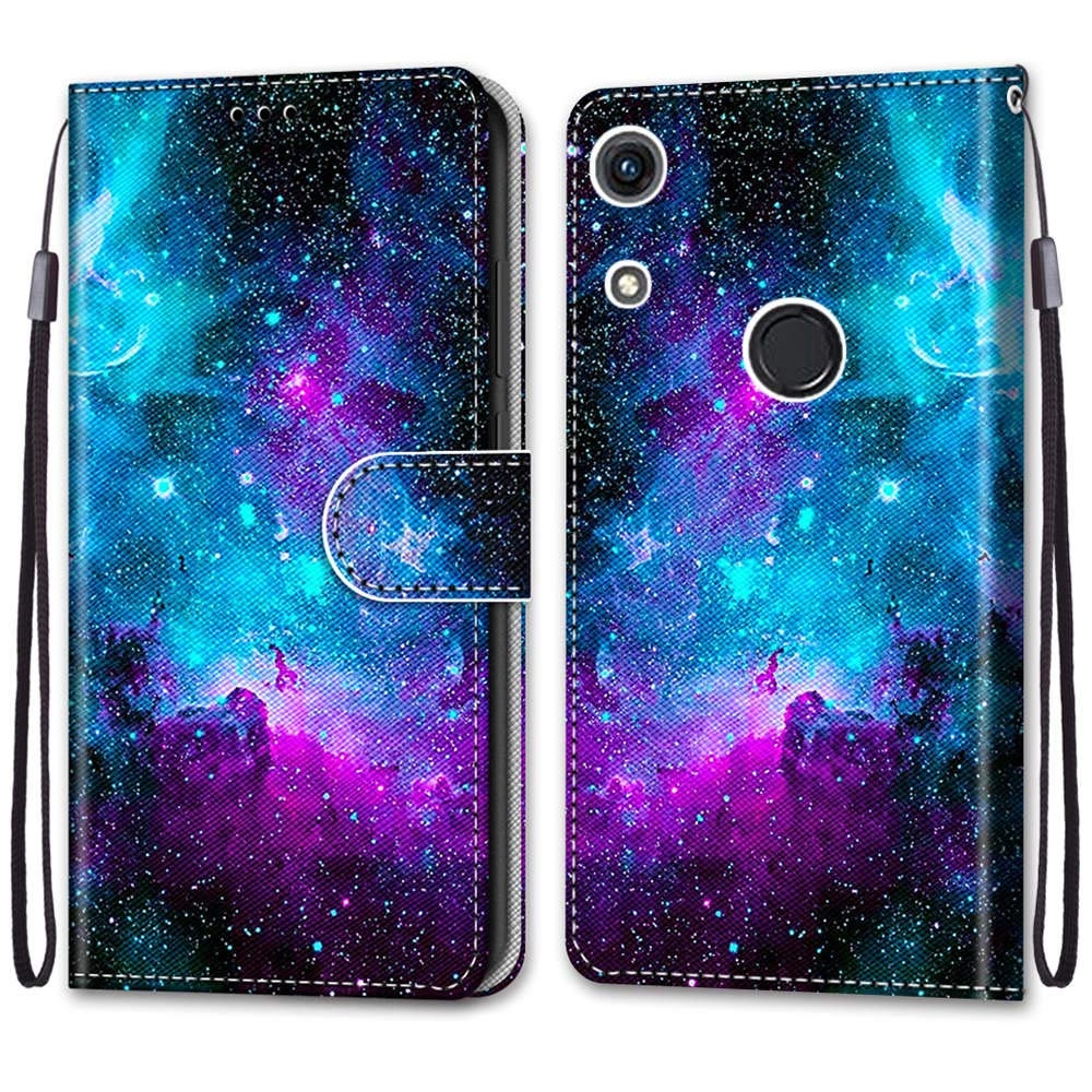 Case Leather Wallet Flip for Huawei Y6 2019 - PU Leather + Tpu