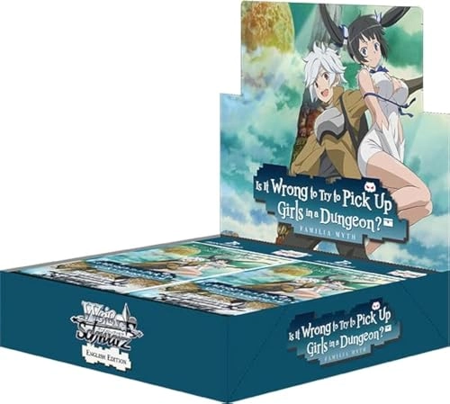 Is It Wrong to Try to Pick Up Girls in a Dungeon? Booster Box English Edition - 9 cards