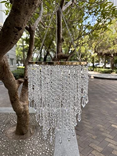 3-Tier Acrylic Chandelier Shade