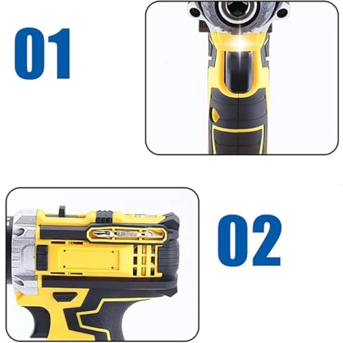 Cordless Power Drill - 21 Volts
