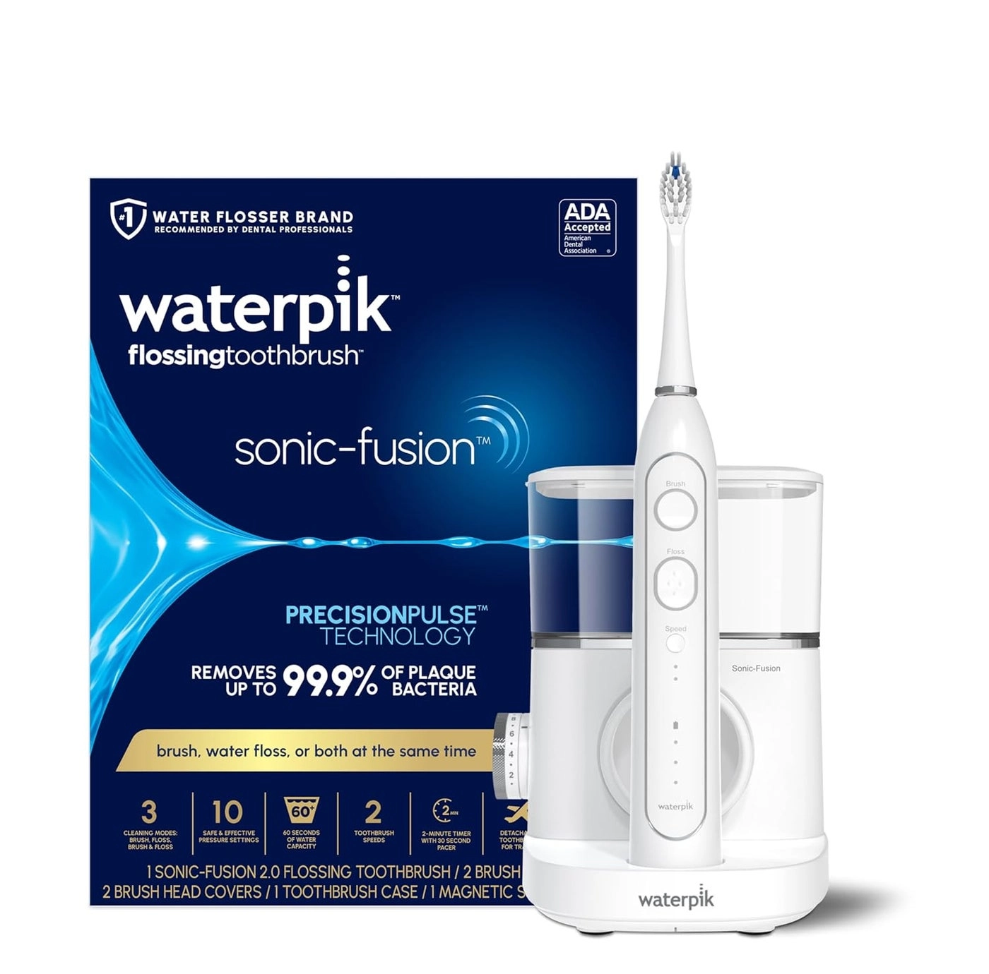 Waterpik Sonic-Fusion 2.0 - Professional Flossing Water Flosser