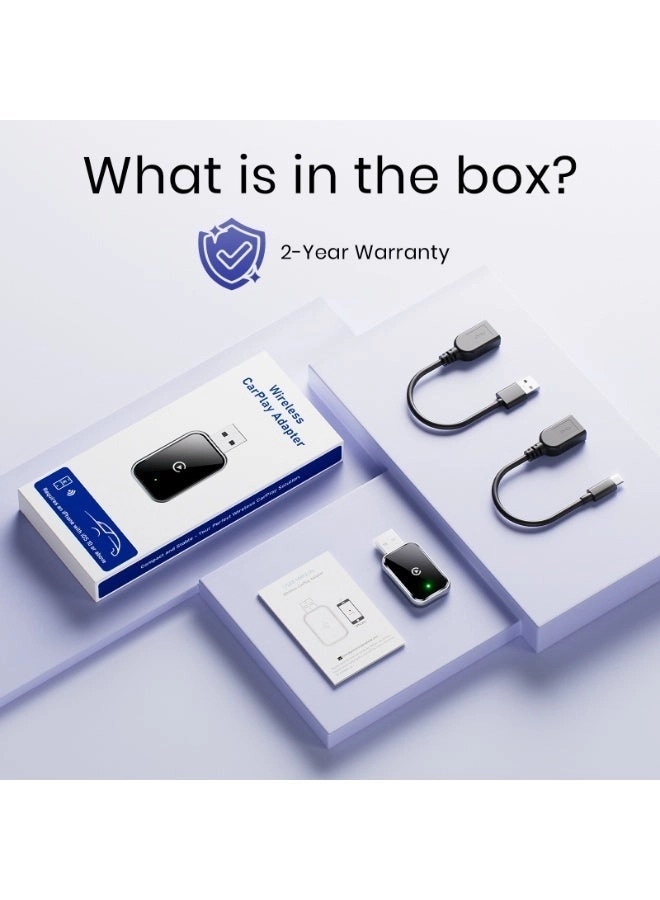 03B - Wireless CarPlay Adapter Black