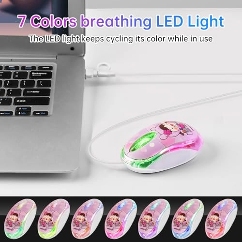 Wired USB C Mouse - USB