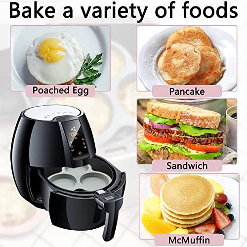 Air Fryer Egg Mold - Silicone 3 Pcs