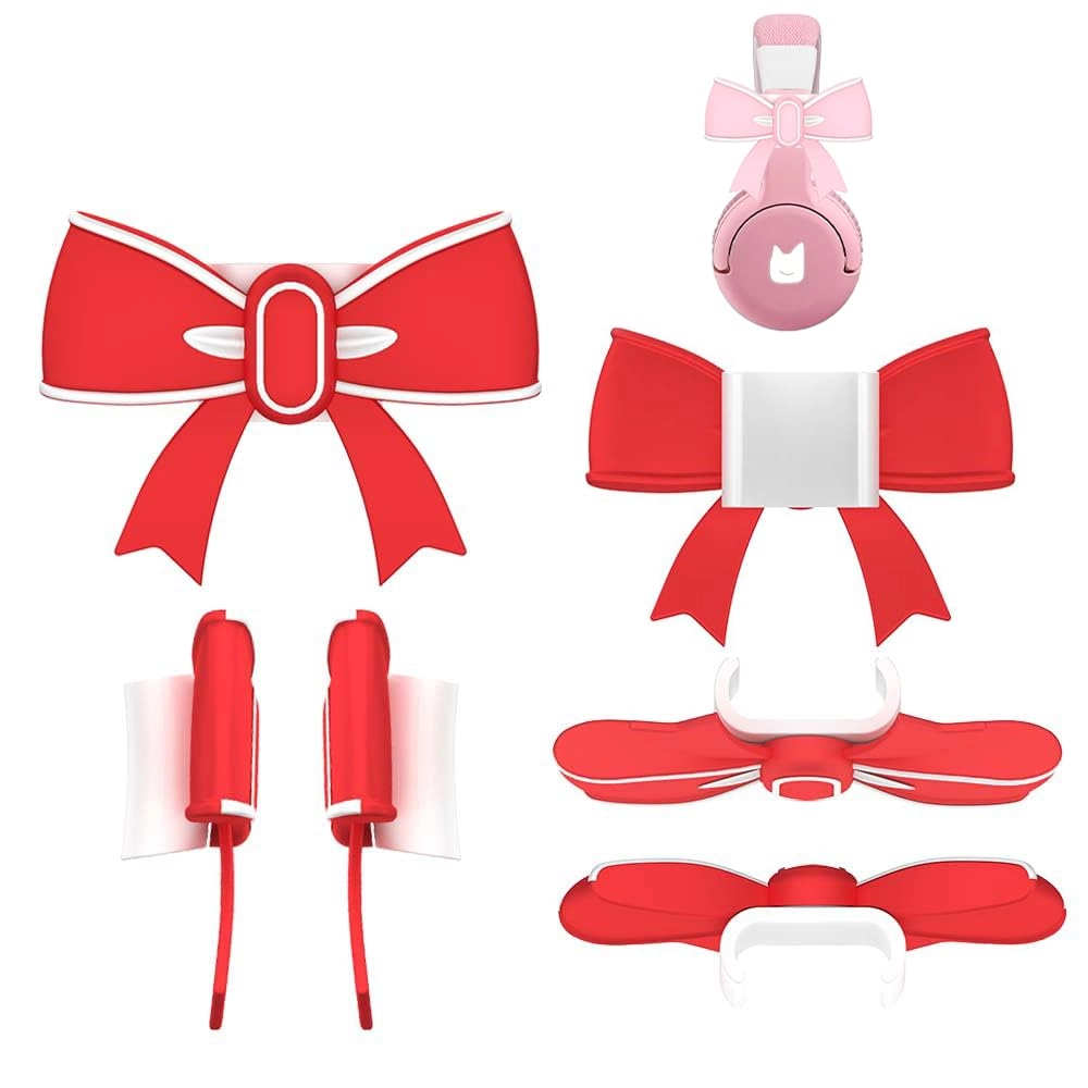 Pidynx Headphone Decorative Clips - for Toniebox 2 Bow Pair