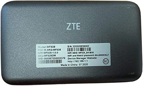 ZMAX Connect - 4G LTE Dual-band 802.11n 150 Mbps
