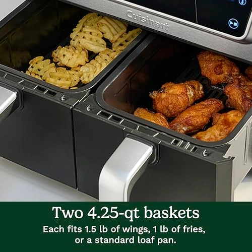 Double Basket Air Fryer ADZ-085