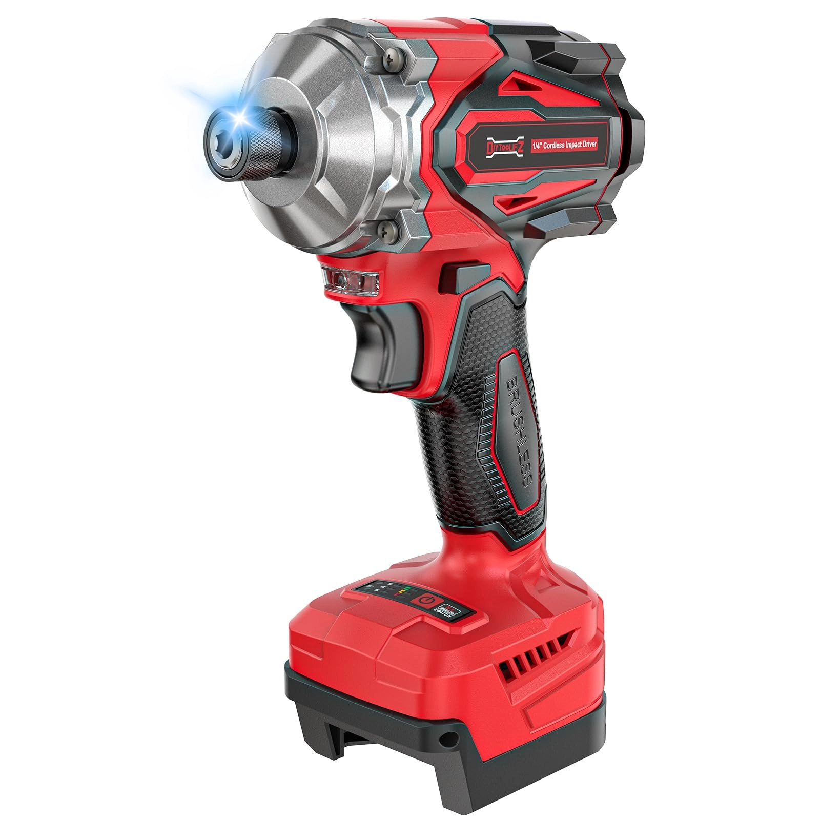 DIYtoolifz Impact Driver - 1/4" 18V Brushless