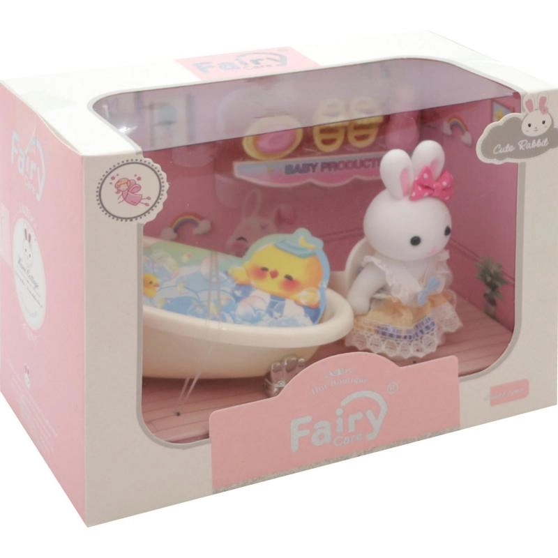 FAIRY CARE Mini Rabbit Bathtub Set - Assorted Color 3 Years and Above