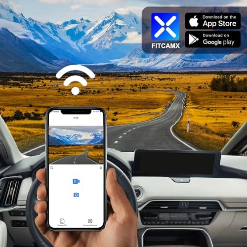 NO SUNROOF-4K Front Only 2160P for 2023 2024 Mazda CX90