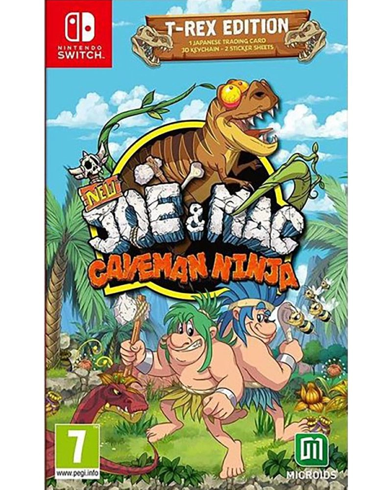 Microids New Joe & Mac: Caveman Ninja T-Rex Edition - Nintendo Switch
