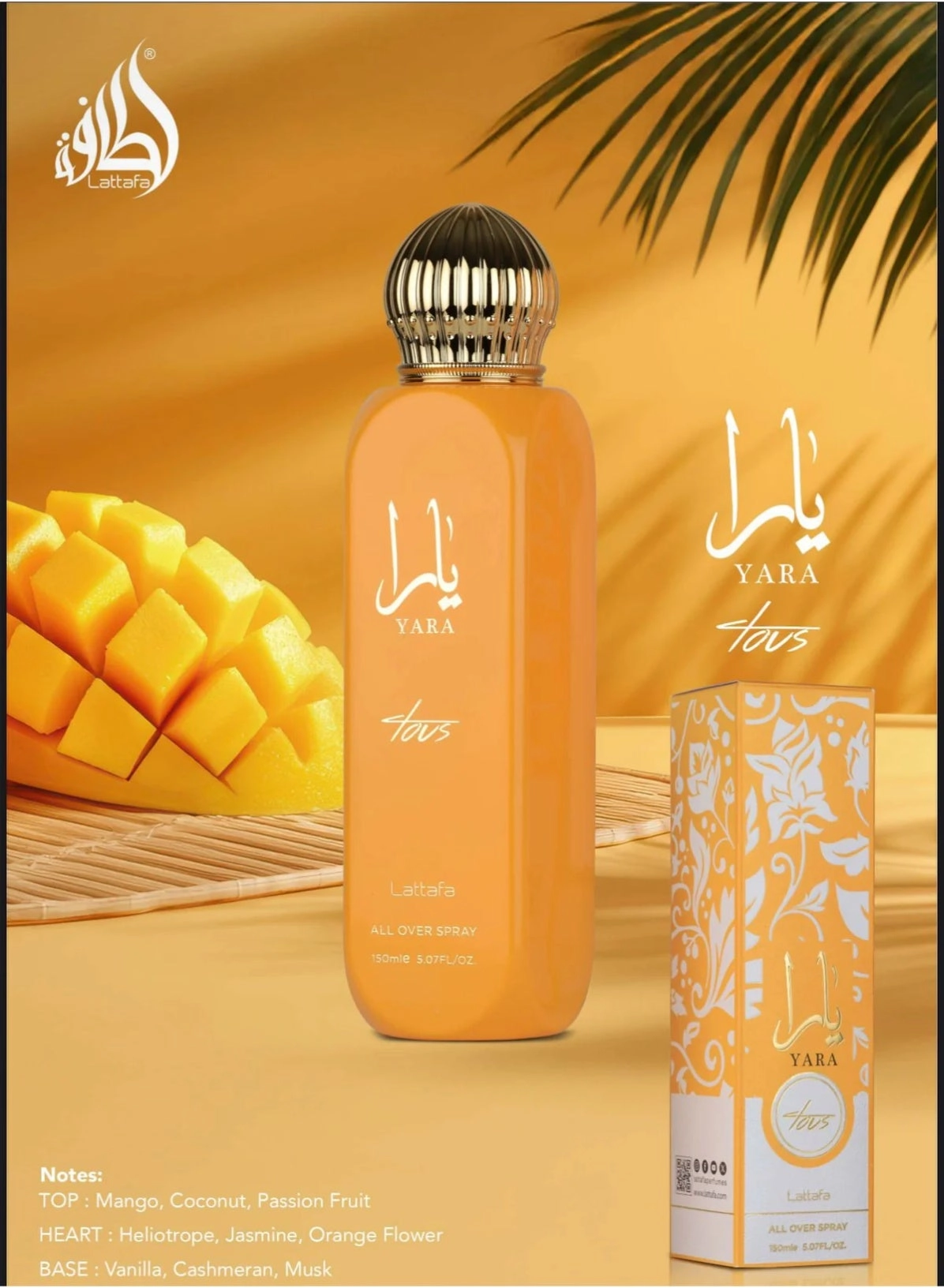 Yara Eau de Parfum 150 ml