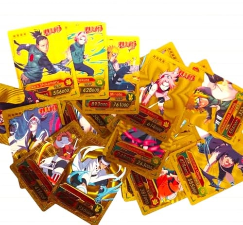 Naruto Collectible Cards - English 55pcs