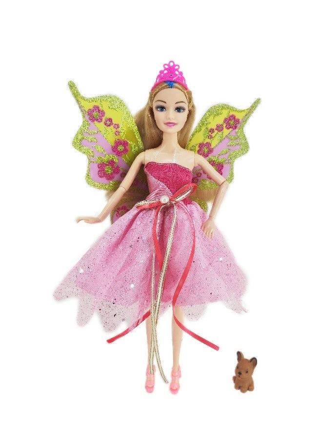 Fashion Capital - 11.5 Inch Articulated Brushable Hair Ages 3+