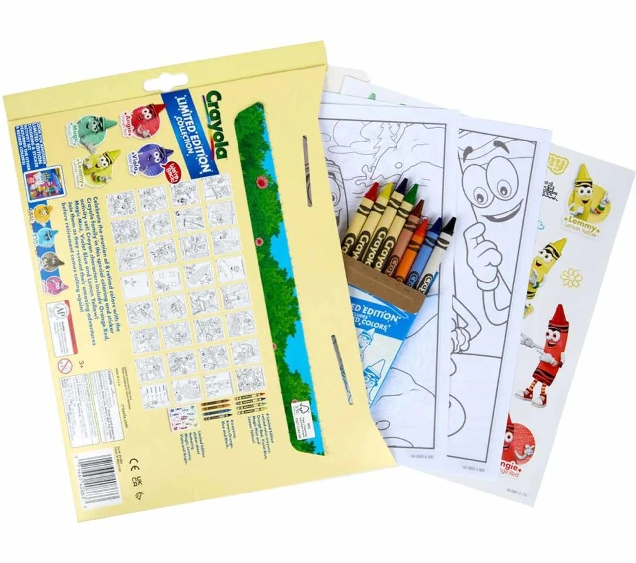 Retired Colors Wild Journeys Coloring & Activity Set - 8 piece(s)