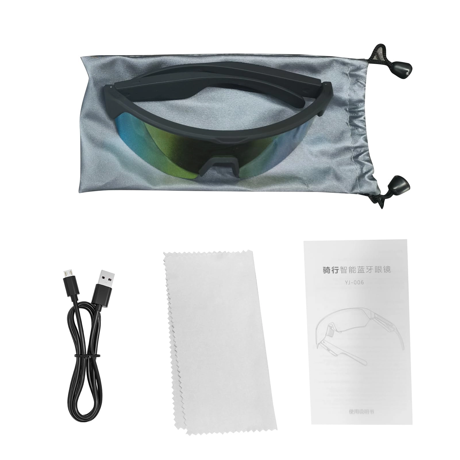 Cryfokt Smart Glasses - BT 5.3 UV400 130mAh