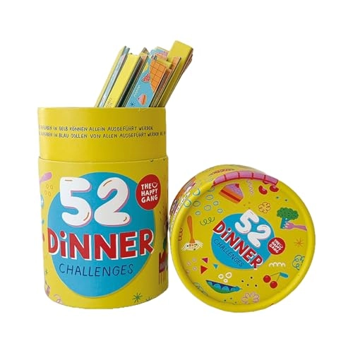 3103745 Interactive Family Game - 52 Dinner Challenges Task Cards