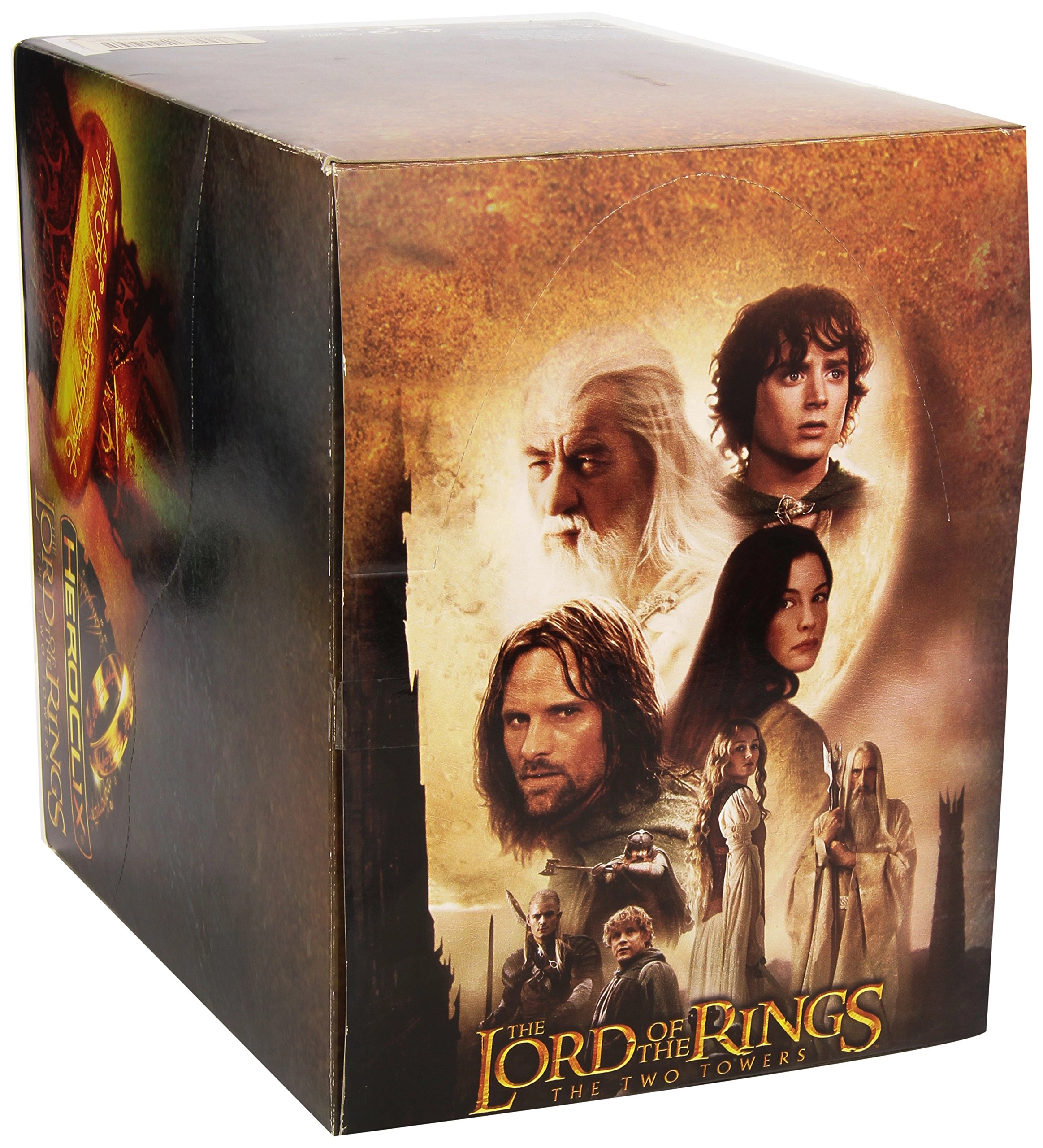 NECA Lord of the Rings Two Towers Heroclix Booster Pack - 20 pcs + Rider Pack - 5 pcs