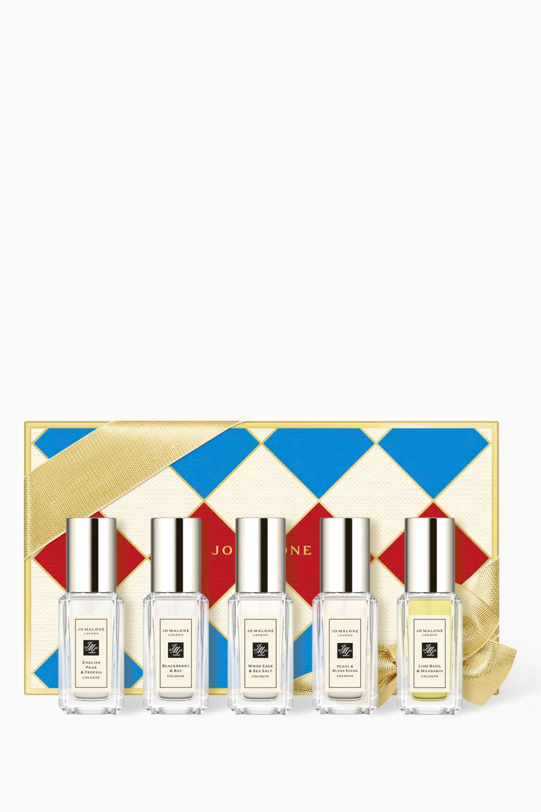 English Pear & Freesia - 9ml + Wood Sage & Sea Salt - 9ml + Lime Basil & Mandarin - 9ml + Peony & Blush Suede - 9ml + Blackberry & Bay - 9ml