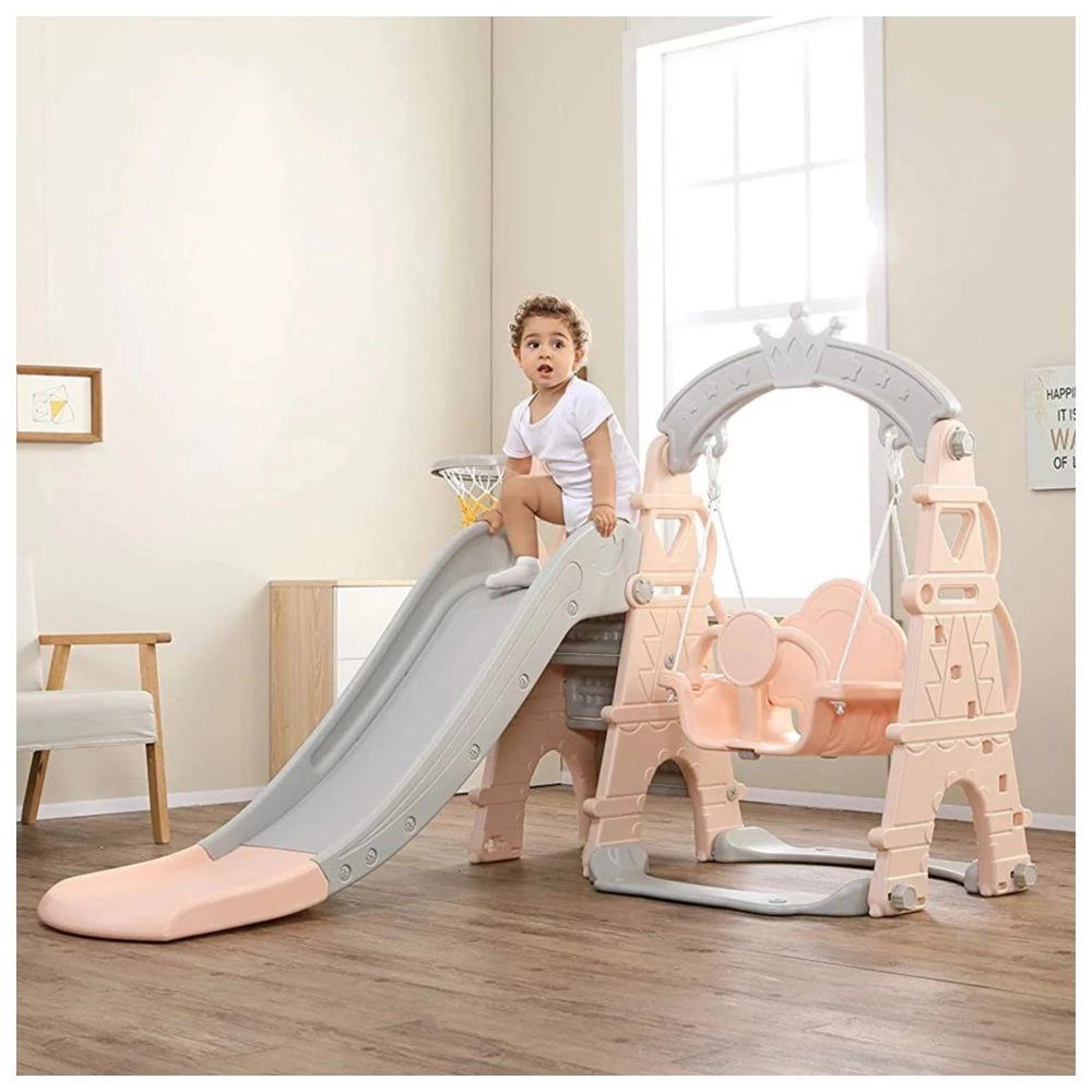 Slide And Swing 3-In-1 Activity Playset - Suitable for 2 years & above 160 x 115 x 160 cm