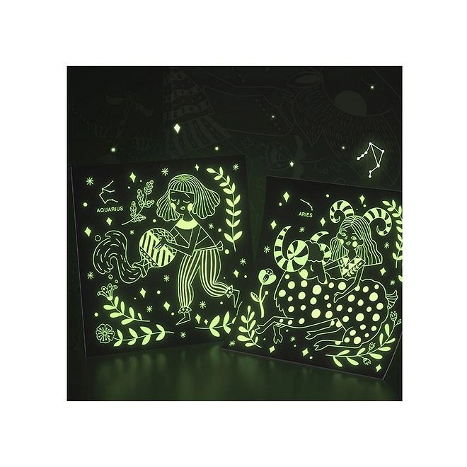 Luminous Scratch Art Card - 3+ years