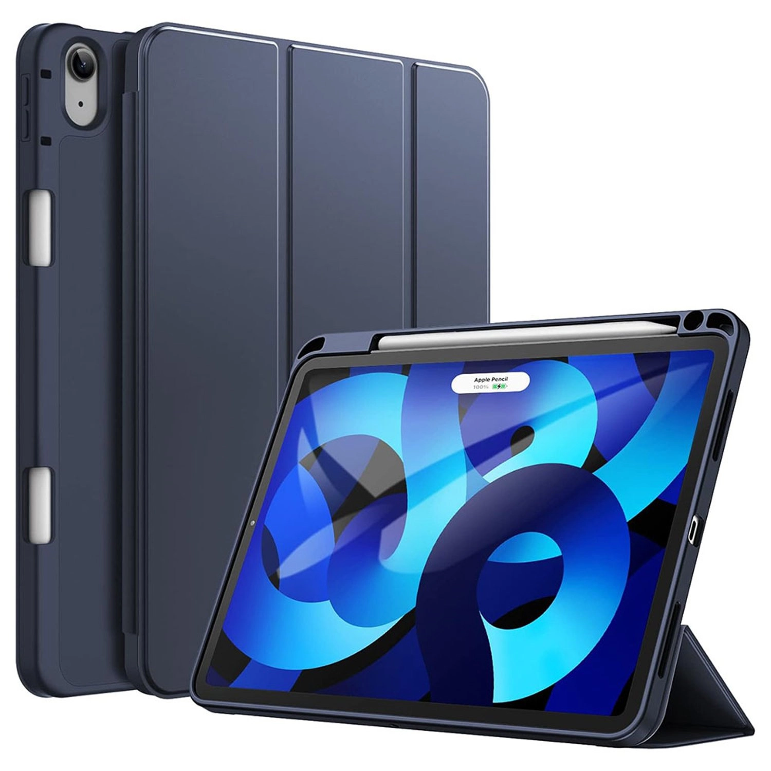 Fitit Tri-Fold Case with Pencil Holder for iPad Air 11-inch (2024)