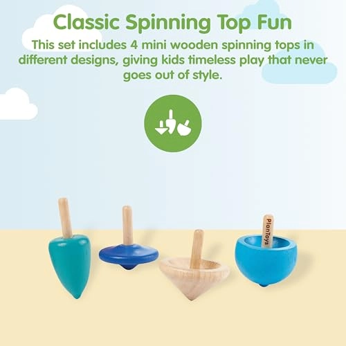 Spinning Tops - Suitable for 3 years & above