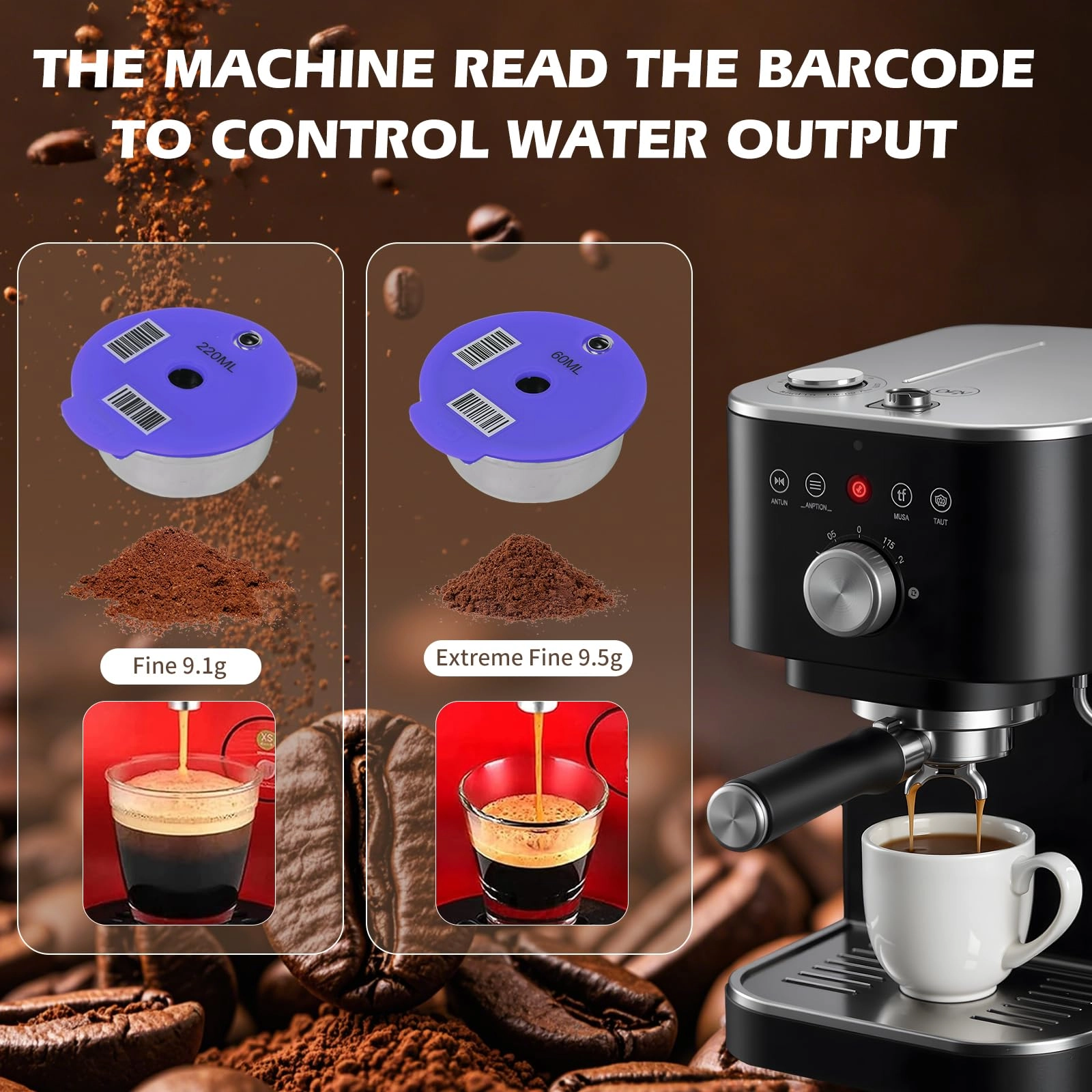 Reusable Coffee Pods - 220ml