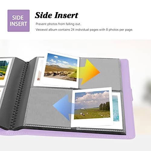 Instax Square 288 Pockets Faux Leather Photo Album