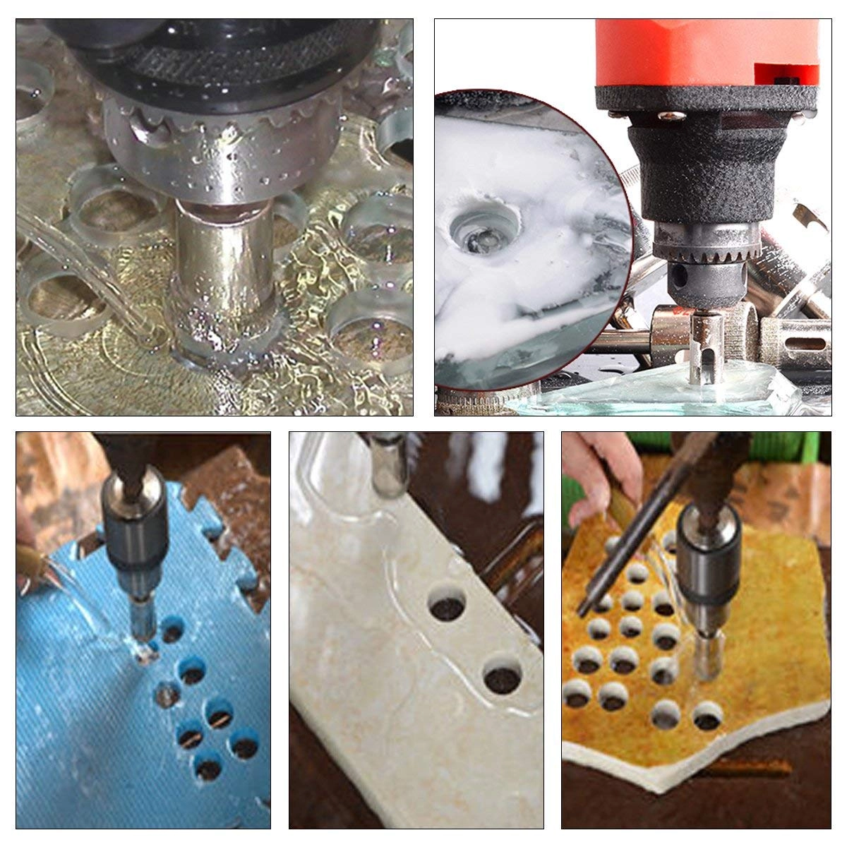 Diamond Drill Bit Set - 13 Pcs