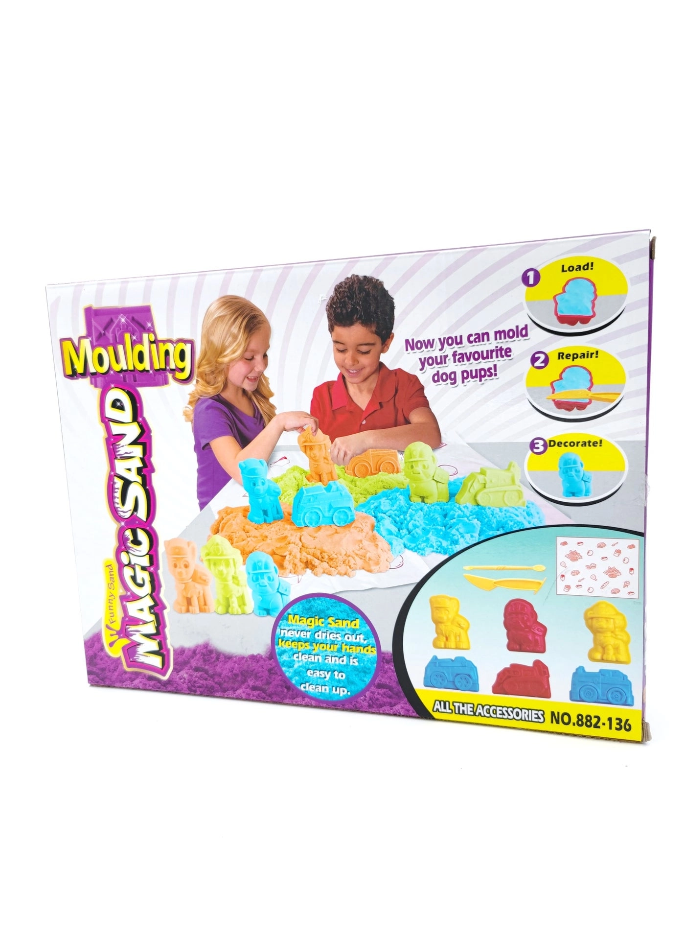 Magical Play Sand Toy - Kids Unisex 3+ Years