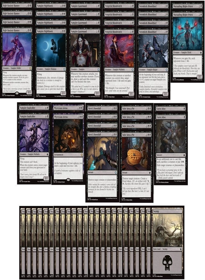 Magic The Gathering: Elite Vampire Deck
